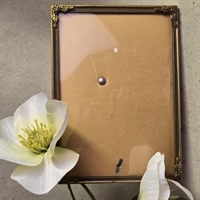 blomsterhjoerner-messingramme-gammel-fotoramme-billedramme-metal-ramme